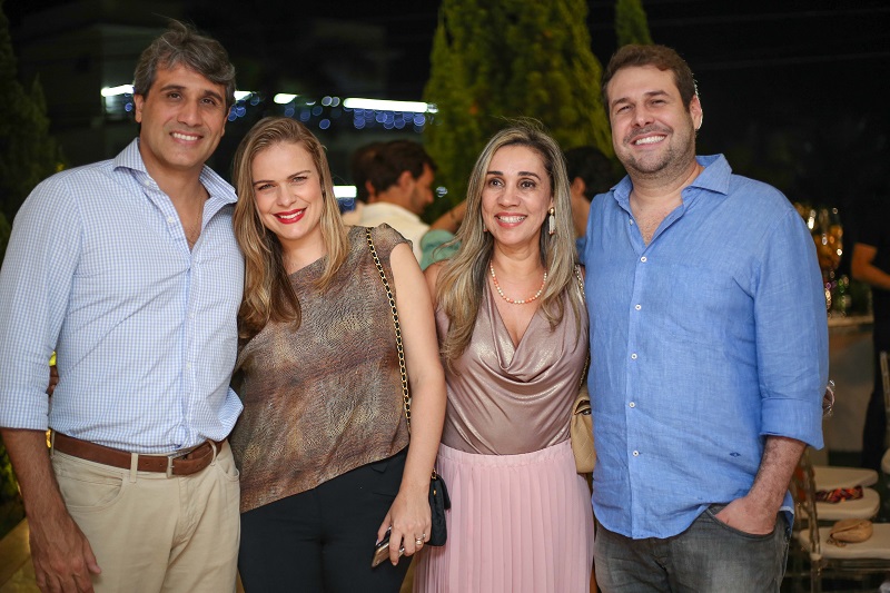 Jenner Augusto e Carolina Kruschewsky, Lila Moraes e Sergio Nunes                   